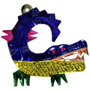 Mexicansk julepynt Krokodille