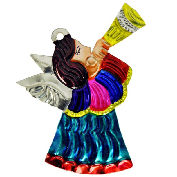 Mexicansk julepynt Engel med trompet