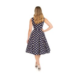 Hearts Mia Polkadot 50er swingkjole