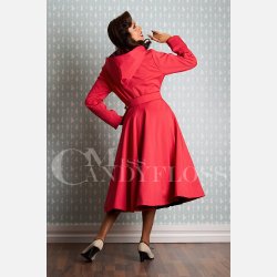 Miss Candyfloss Lucinda Sunrise trenchcoat