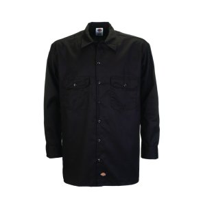 Dickies Relaxed Fit Workshirt langrmet sort