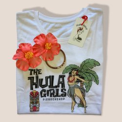 The Hula Girl T-shirt i hvid