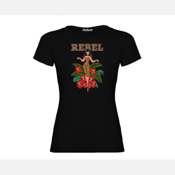 Wild &amp; Rebel T-shirt i sort