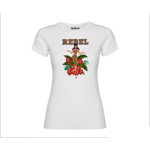 Wild & Rebel T-shirt i hvid