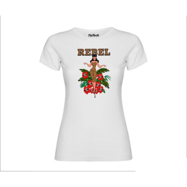 Wild &amp; Rebel T-shirt i hvid