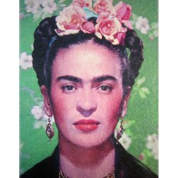 Mexicansk Postkort Frida Kahlo Spring