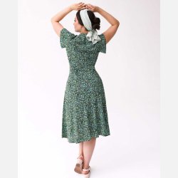 Pretty Retro Tea kjole Mini Rose