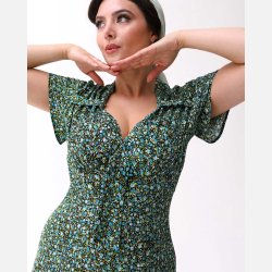 Pretty Retro Tea kjole Mini Rose