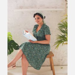 Pretty Retro Tea kjole Mini Rose