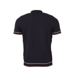 Relco stribet kabel strikpolo Navy