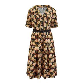 Ritzy swingkjole med japanske vifter