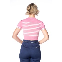 Sailor Stripe Top i lyserd