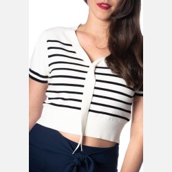 Sailor Stripe Top i Offwhite