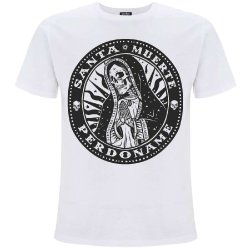 Mexican Mob Santa Muerte T-shirt hvid