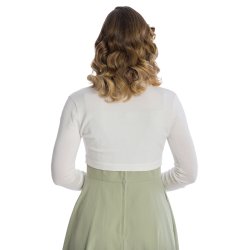 Summer Berry bolero offwhite