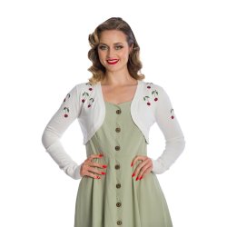 Summer Berry bolero offwhite