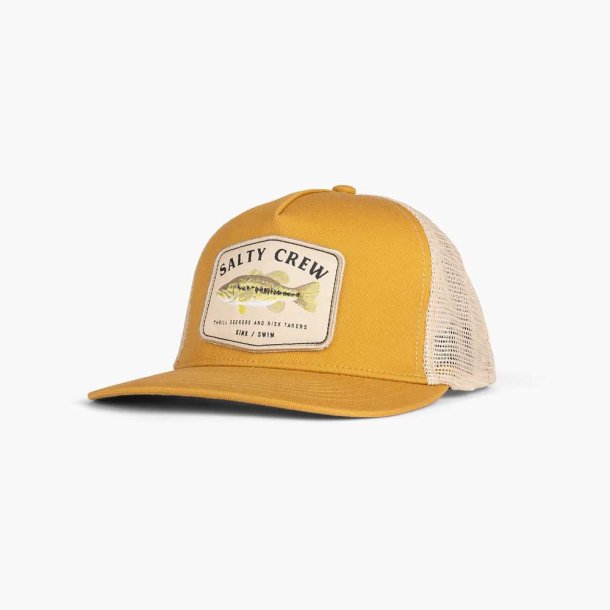  Salty Crew Big Mouth Retro Trucker Mustard