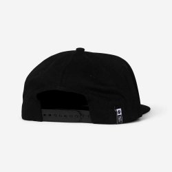 Salty Crew Fish Market snapback kasket med flad skygge Black