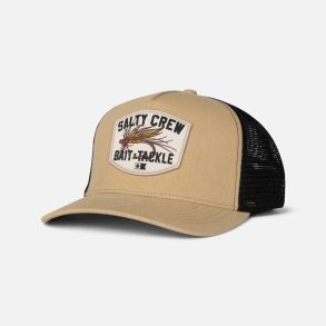 Salty Crew Fishing Co Trucker cap Khaki