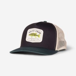 Salty Crew Big Mouth Retro Trucker cap Olive