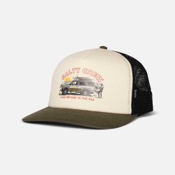 Salty Crew Good Times Retro Trucker cap  Dark Olive