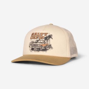Salty Crew Good Times Retro Trucker cap Offwhite/khaki