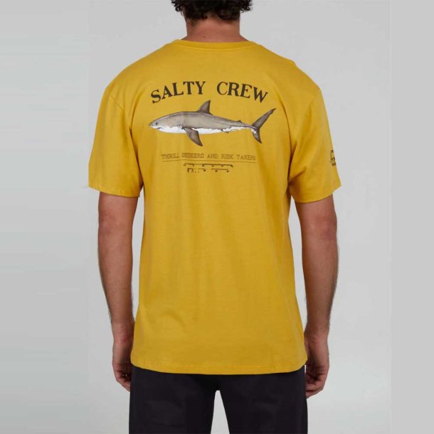 Salty Crew Tee - Bruce Mustard