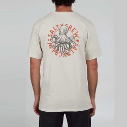 Salty Crew T-shirt - Tentacles Bone