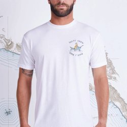 Salty Crew T-shirt - Siren White