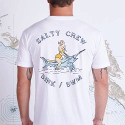Salty Crew T-shirt - Siren White
