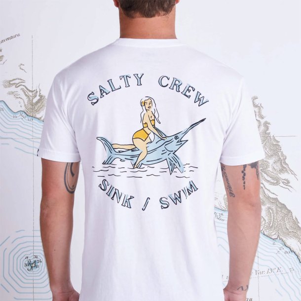 Salty Crew Tee - Siren White