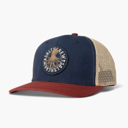 Salty Crew Tentacles Retro Trucker Cap Navy/Burgundy