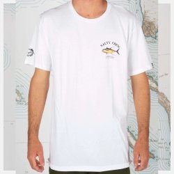 Salty Crew T-shirt - Ahi Mount White