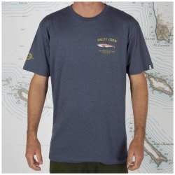 Salty Crew T-shirt - Bruce Harbour Heather