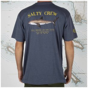 Salty Crew T-shirt - Bruce Harbour Heather