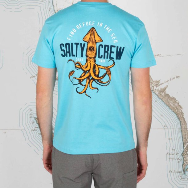 Salty Crew Tee - Colossal Pacific Blue