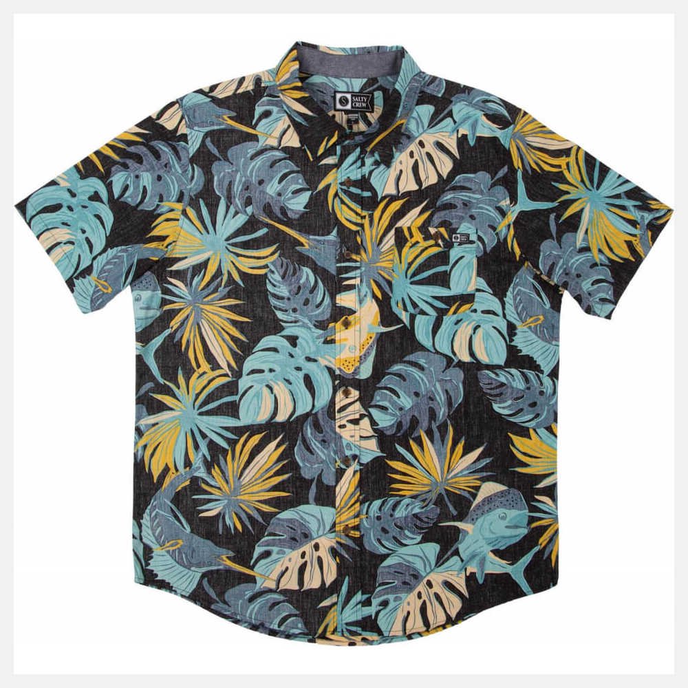 Salty Crew Hodad Black Gold - Hawaii skjorter & tøj - mænd - Rockahula
