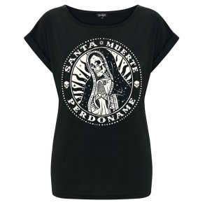 Mexican Mob Santa Muerte kvinde t-shirt