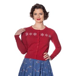 Snowflake Cardigan i rd