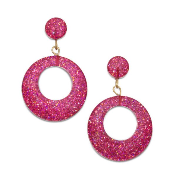 Splendette Peony Glitter Hoop reringe