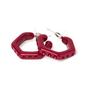 Splendette Crush Art Deco Hoop reringe