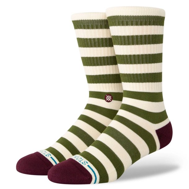 Stance Breton Crew Green