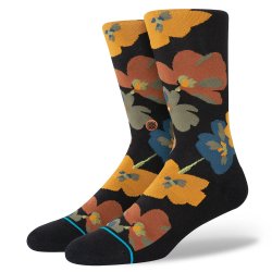 Stance First Bloom Crew Black