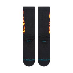 Stance Flammed Crew Black