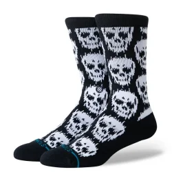 Stance Static Skulls crew str�mper