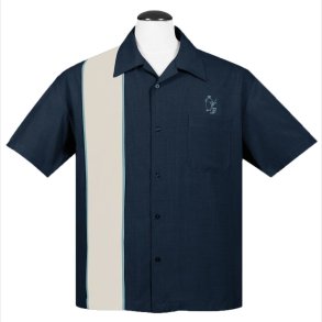 Steady Clothing Palm Springs lounge skjorte denimbl