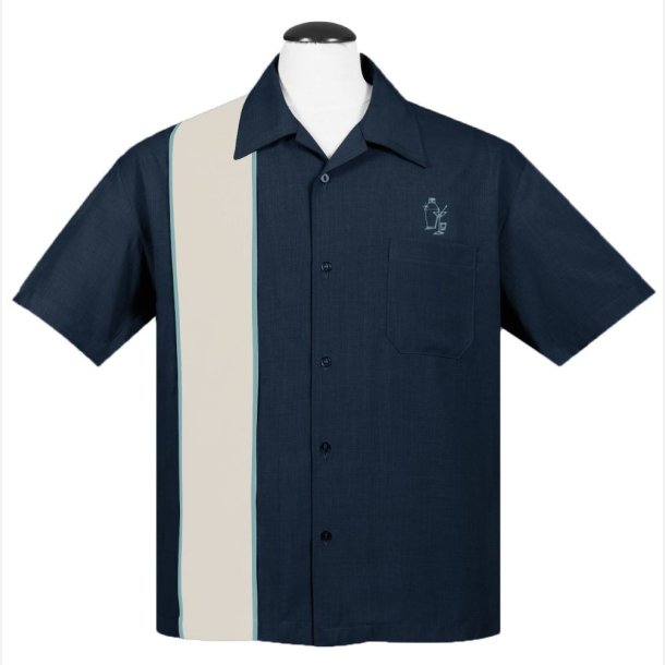 Steady Clothing Palm Springs lounge skjorte denimbl