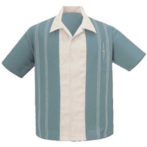 Steady Clothing The Harper Aqua lounge skjorte