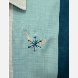 Steady Clothing Atomic Mad Men Button Up skjorte petrol