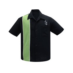 Steady Clothing Palm Springs Cocktail Button Up Black skjorte